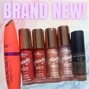 Hi-Shine Lip Gloss Set - Red and Pink Shades